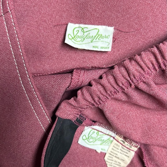 Douglas Marc • 2 Piece • Top / Pants Set • Hippie • Purple Color • Size Medium - Picture 11 of 12